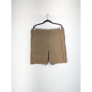 Columbia Shorts Mens‎ 34x10 Tan Canvas Utility Hiking Shorts